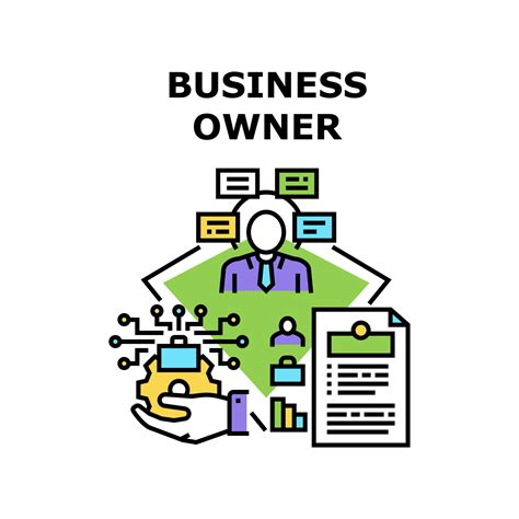 Business Owner Vector Concept Color Illustration Vector Art At