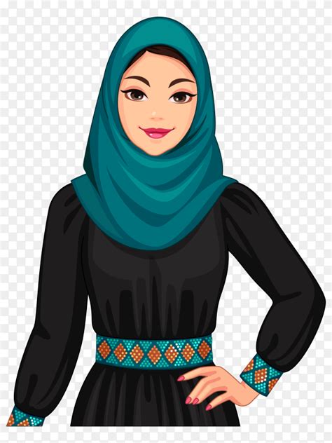 Muslim Woman Clipart