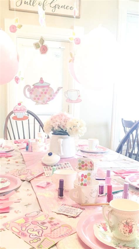 Little Girls Tea Party Birthday Theme On A Budget Tea Party