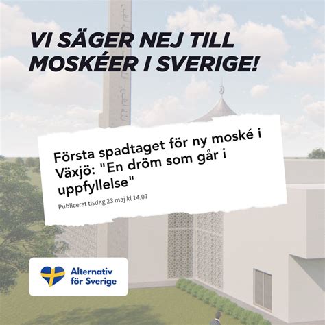 Alternativ för Sverige on Twitter ISLAMISERINGEN AV SVERIGE