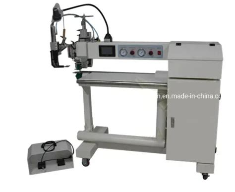 Industrial Extreme Curved Hot Wedge Hot Air PVC Floating Bags Welding And Seaming Machine