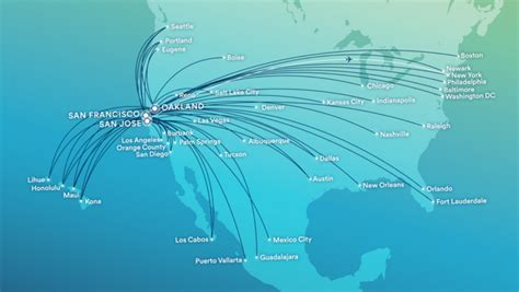 Alaska Airlines Flight Map