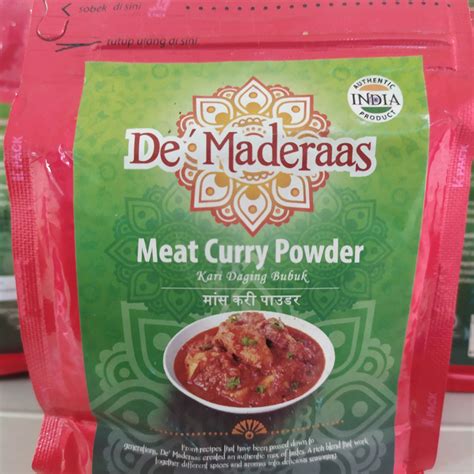 Jual De Maderaas Meat Curry Powder Gram Shopee Indonesia