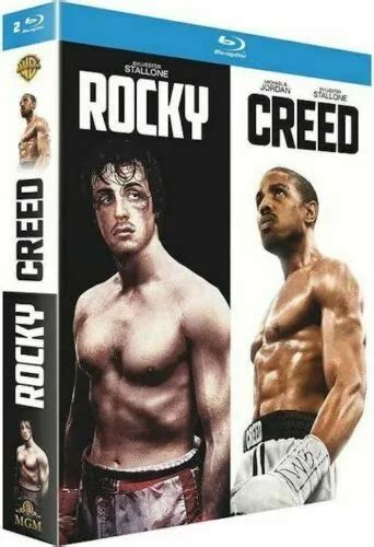 COFFRET BLU RAY Rocky Creed L Heritage De Rocky Balboa EUR 8 00