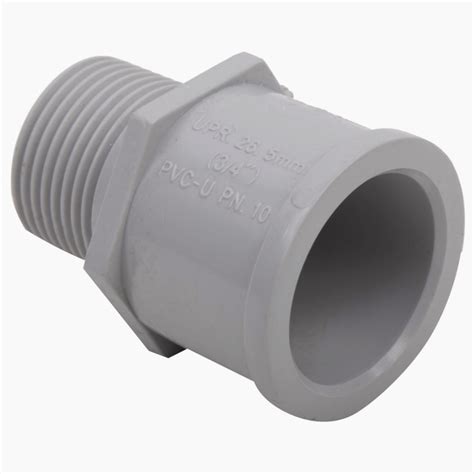 Tuboplast Adaptador 3 4 Con Rosca PVC Tubos Para Agua Tuberias De