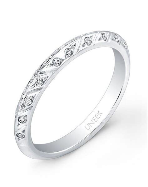 Uneek Fine Jewelry Uwb013 Wedding Ring The Knot