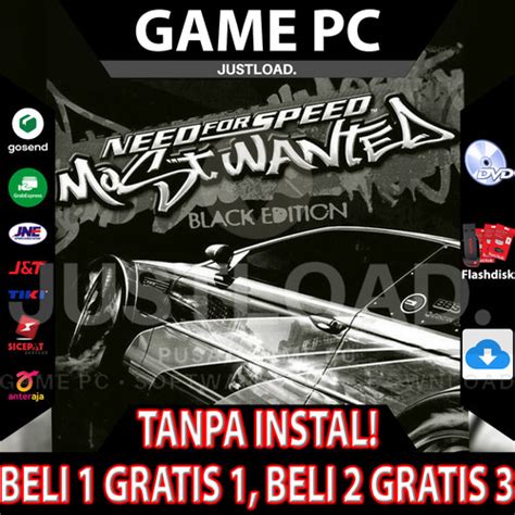 Jual NEED FOR SPEED BLACK EDITION PC GAME PC KOMPUTER LAPTOP GAMING ...