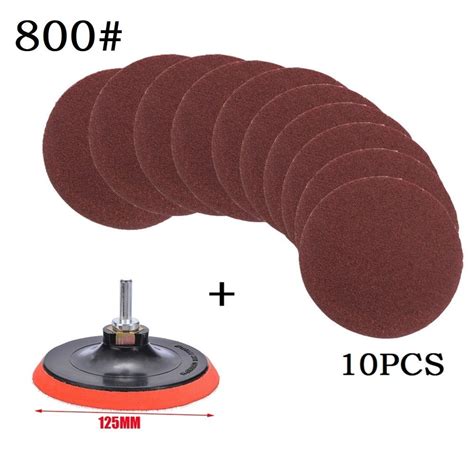 Mm Backing Pad Abrasive Sanding Discs Angle Grinder Sandpaper For