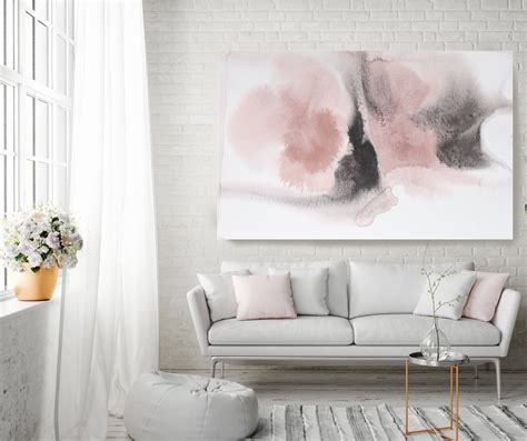 Shades Of Pink Pink Abstract Paintings Art Extra Large Abstract Pink