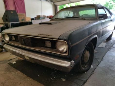 Seller Of Classic Cars 1970 Plymouth Duster Blueblue