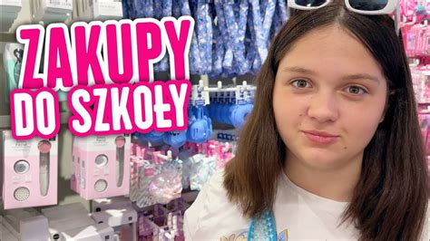 PIERWSZE ZAKUPY DO SZKOŁY POWRÓT Z WAKACJI VLOG MISIA I JA YouTube