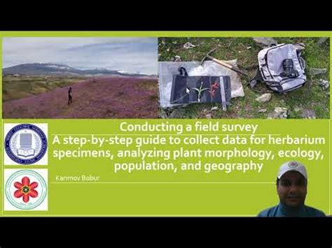 How To Conduct A Field Survey For Collecting Herbariums Youtube