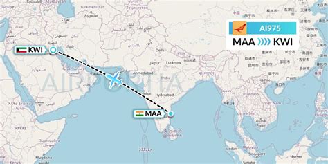 Ai Flight Status Air India Chennai To Kuwait City Aic