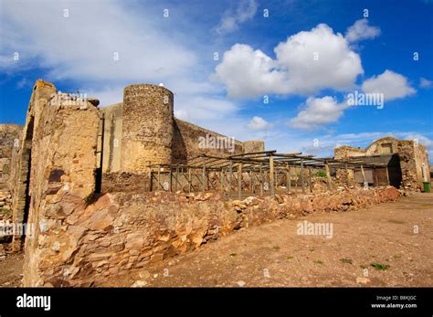 Castle of Castro Marim Algarve Portugal Stock Photo, Royalty Free Image ...