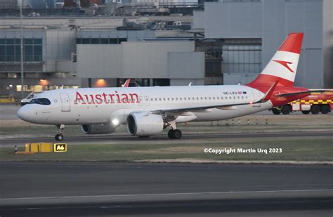 Austrian Airlines OE LZO Airbus A320 271N Austrian Airline Flickr