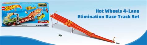 Hot Wheels Lane Elimination Race Track Set Amazon Exclusive Amazon In Toys Games