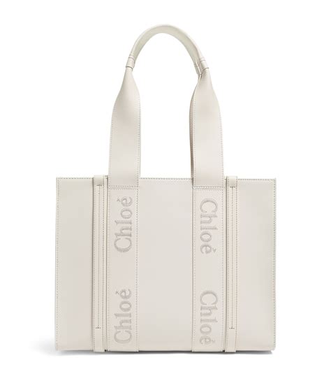 Chlo Medium Woody Tote Bag Harrods Us