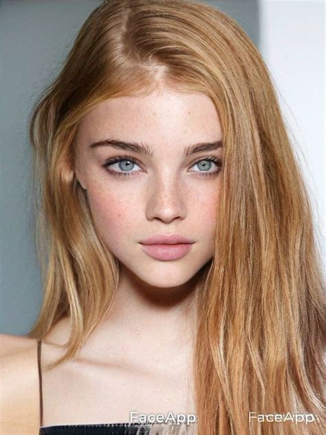 Strawberry Blonde Hair Blue Eyes Freckles