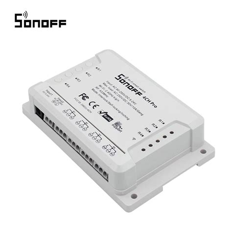 Sonoff 4CH Pro R2 Smart Home RF 433MHz Wifi Light Switch 4 Gang 3