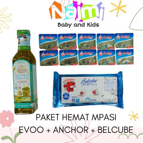 Jual Paket Hemat Mpasi Evoo Casa Di Oliva Ub Unsalted Butter Anchor