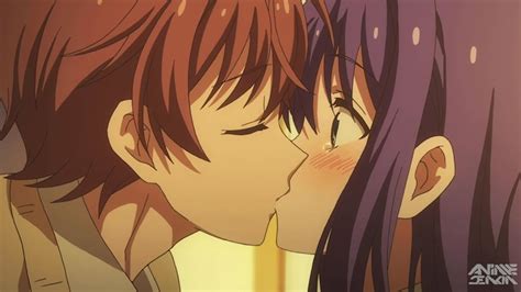 Most Romantic Impactful Kisses In Anime Youtube