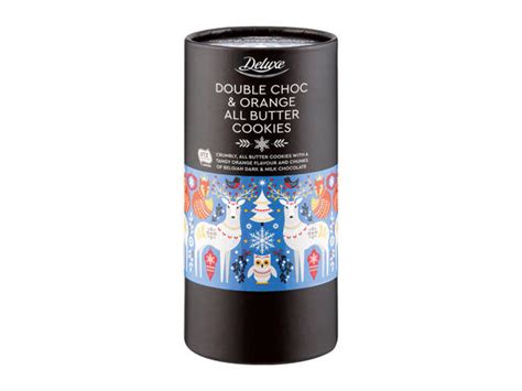 Deluxe Premium Cookie Tubes Assorted Lidl — Great Britain Specials