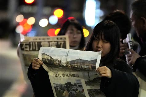 IN PHOTOS: Japan hit by massive earthquake on New Year's Day