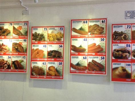 Menu at Taps restaurant, Davao City, Tulip Drive