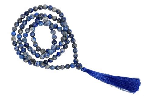 8mm Lapis Lazuli Mala108 Prayer Beads Necklace Jap Mala At Rs 1020