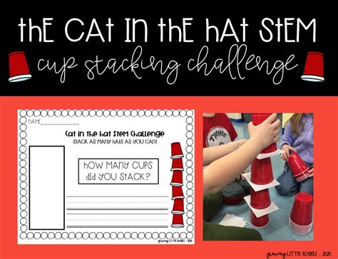 Dr Seuss Cup Stacking Stem Challenge Dr Seuss Stem Dr Seuss