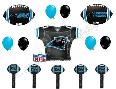 2016 CAROLINA PANTHERS SUPER BOWL Balloons Decoration Supplies Party ...