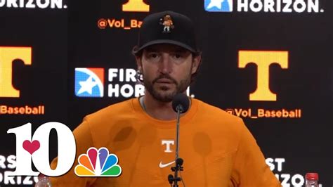 Tennessee Baseball Coach Tony Vitello Speaks For The First Time Since