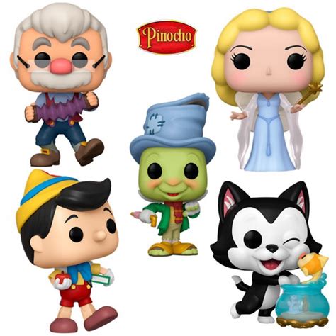 Figura POP Disney Pinocho Figaro Kissing Cleo