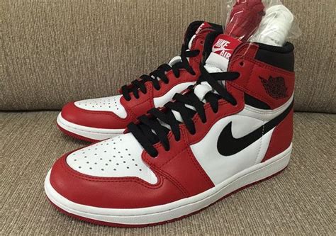 Air Jordan 1 Retro High OG - White - Red | Air jordans, Jordans, Bo ...