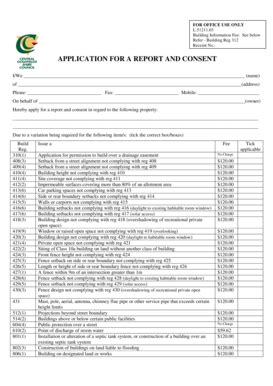 Fillable Online Centralgoldfields Report And Consent Application