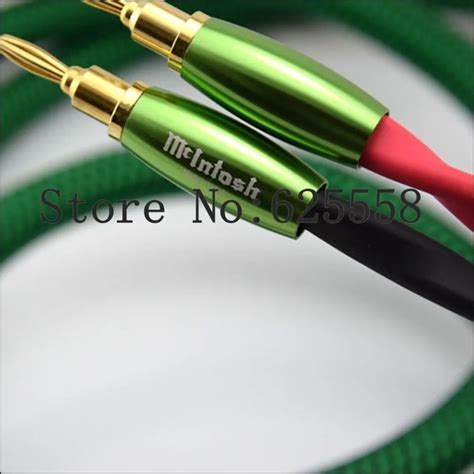 Hifi 2.5m Silver Plated Speaker Cable banana plug speaker cable Pair-in Computer Cables ...