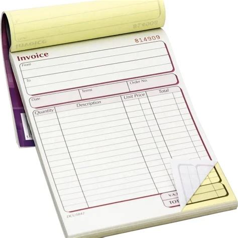 Pukka Pad NCR Duplicate Invoice Book 137 X 203mm