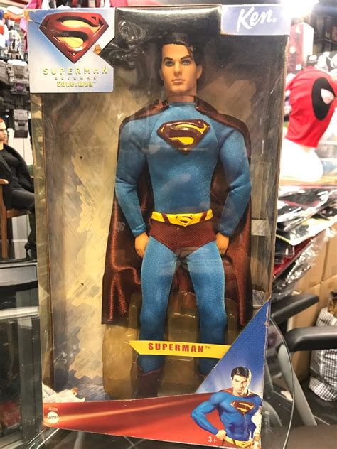 Mattel 16 Scale Barbie Superman Return Superman Ken Doll Rare Hobbies