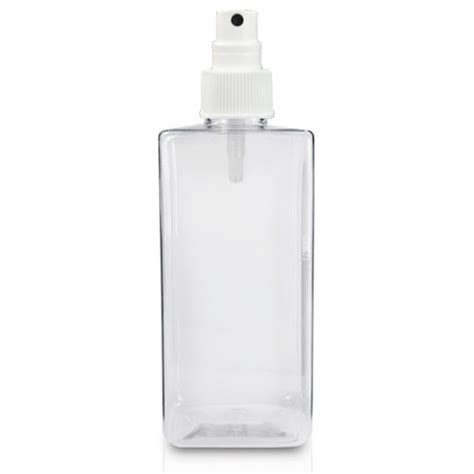 Ml Plastic Square Spray Bottle Ideon Co Uk