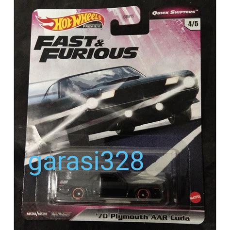 Hot Wheels Premium Plymouth Aar Cuda Quick Shopee Brasil
