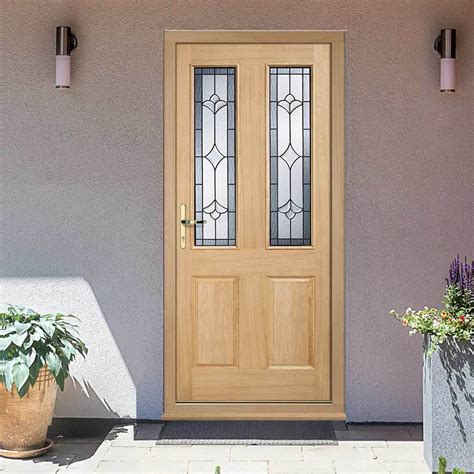 The Part L Compliant Salisbury Exterior Oak Door And Frame Set With