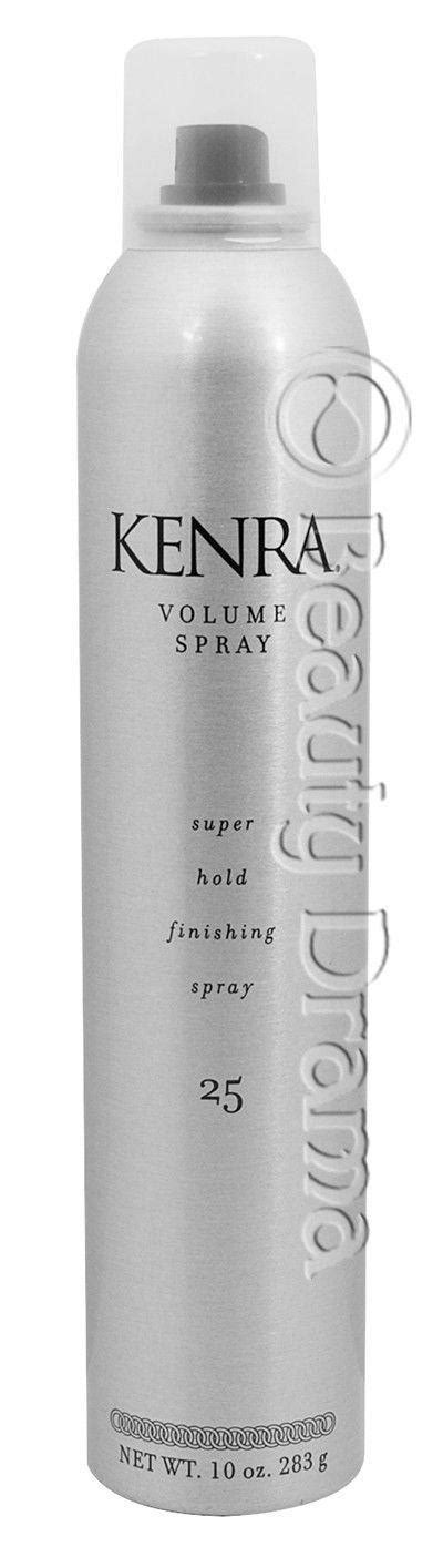 Kenra Volume Spray 25 Super Hold Finishing Hair Spray 10 Oz Volumizing