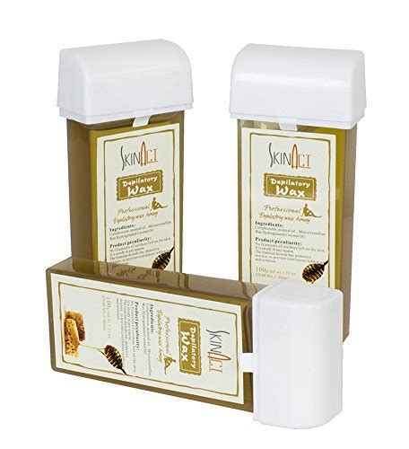 Amazon Skinact Roll On Hot Depilatory Wax Cartridge Warm Honey Heater Waxing Hair Removal