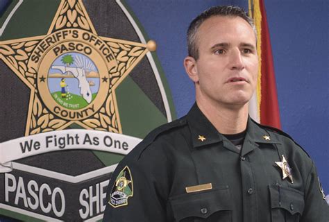 Pascos Sheriff Created A Futuristic Program To Stop Crime Before It