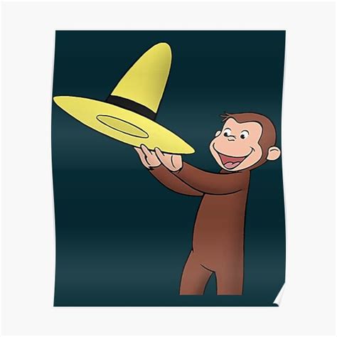 Curious George Poster For Sale By Griffithsdale Redbubble