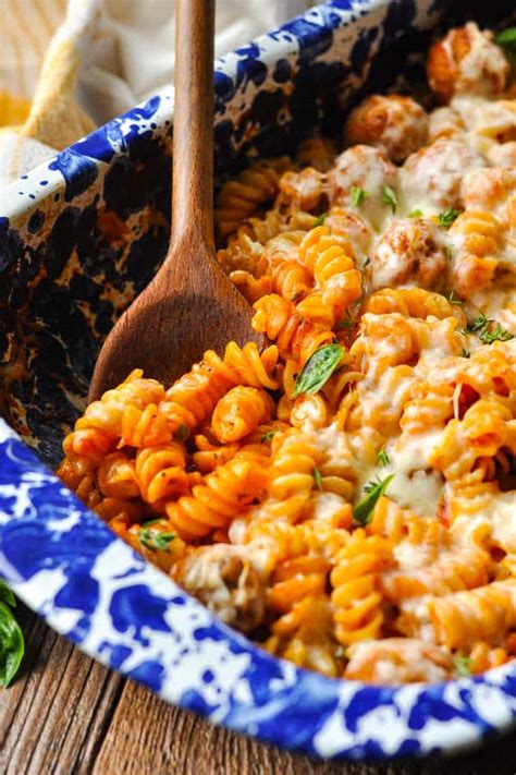 Dump And Bake Meatball Casserole The Seasoned Mom