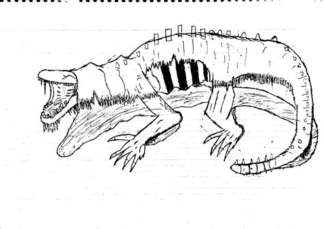 I Made Some Drawings Of Scp 682 049 999 001 And 096 Rscp