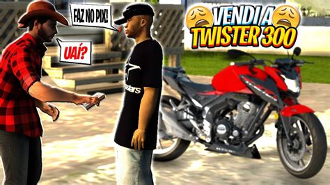 GTA SA VIDA REAL VENDI MINHA TWISTER 300F 148 YouTube