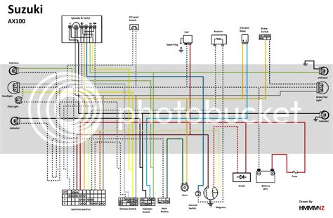 Suzuki Ax100 Wiring Diagram Weavened