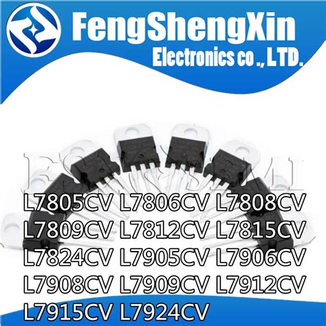 10pcs/lot New L7912cv To-220 Voltage Regulator L7912 7912 Lm7912 Mc7912 ...